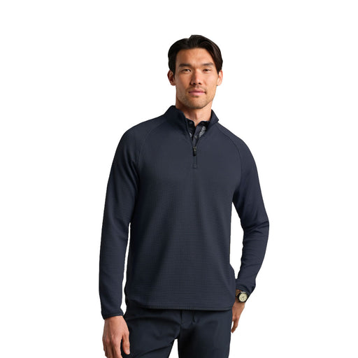 Rhone Founder's Quarter-Zip Mens Pullover - True Navy/XL