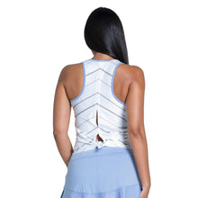 Load image into Gallery viewer, Lucky In Love Lavender Love Tie Womens Tennis Tank
 - 2