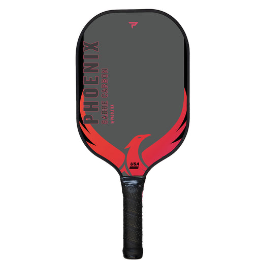 Paddletek Phoenix Gen Sabre Carbon Pickle Paddle - Wildfire Red/4 1/4/7.8-8.1 OZ