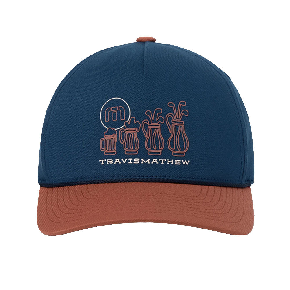 TravisMathew Beerly Beloved Mens Hat - Titan/One Size