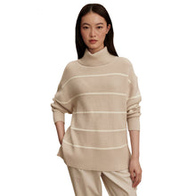Load image into Gallery viewer, Varley Hamish Stitch Knit Womens Sweater - Silver Birch/M
 - 1