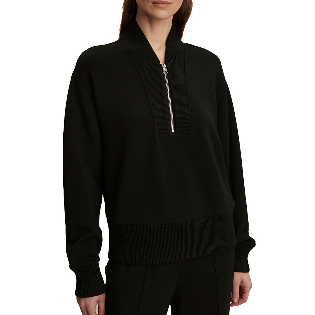 Varley Sally Half-Zip Womens Pullover - Black/L