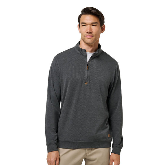 TravisMathew Cloud Mens Quarter Zip Sweater