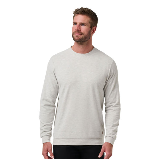 TravisMathew Cloud Mens Sweater - Heather Grey/XL