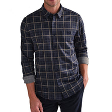Load image into Gallery viewer, Rhone Hardy Flannel Mens Shirt - Ftg Grn/Tru Nvy/XL
 - 3