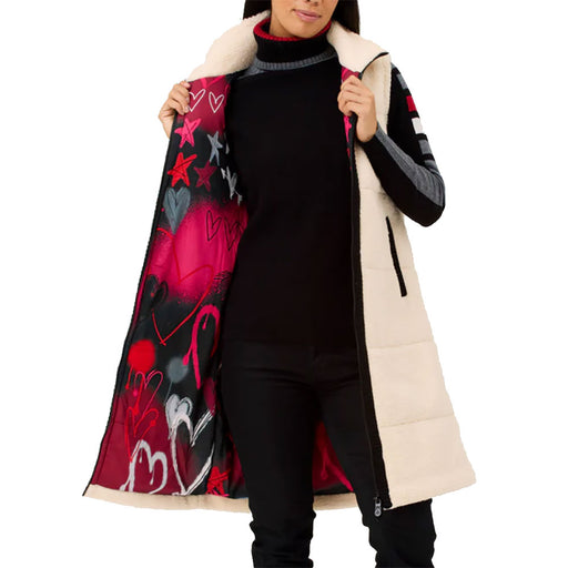 Krimson Klover Kira Fleece Long Womens Vest
