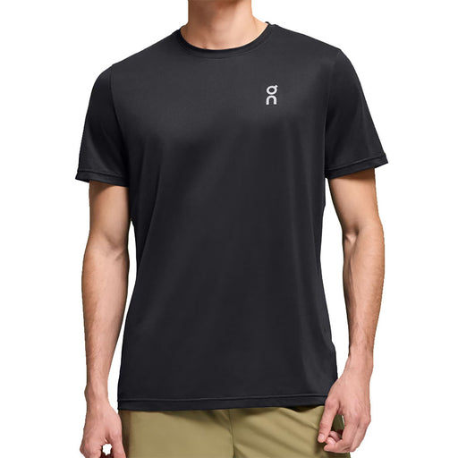 On Core-T Shirt Sleeve Mens Tennis Crew Shirt - Black/XXL