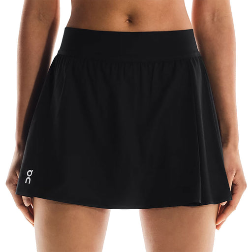 On Court Pleated Womens Tennis Skirt - Black/XXL