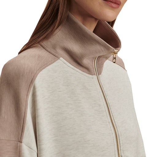 Varley Garcia 2-Tone Zip Through Womens Sweatshirt