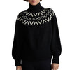 Varley Marcie Fairisle Yoke Womens Knit Sweater