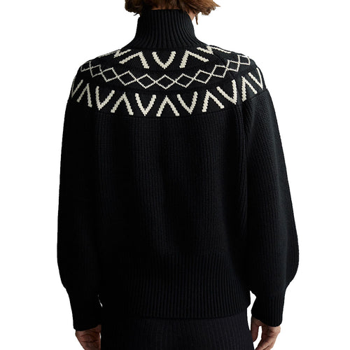 Varley Marcie Fairisle Yoke Womens Knit Sweater - 2