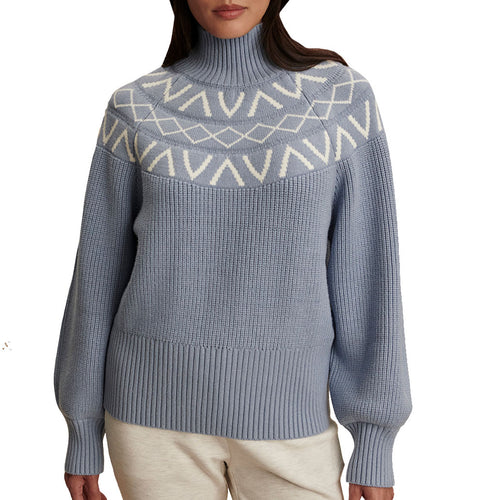Varley Marcie Fairisle Yoke Womens Knit Sweater - 2