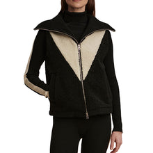 Load image into Gallery viewer, Varley Caspian Sherpa Womens Gilet - Black/M
 - 1