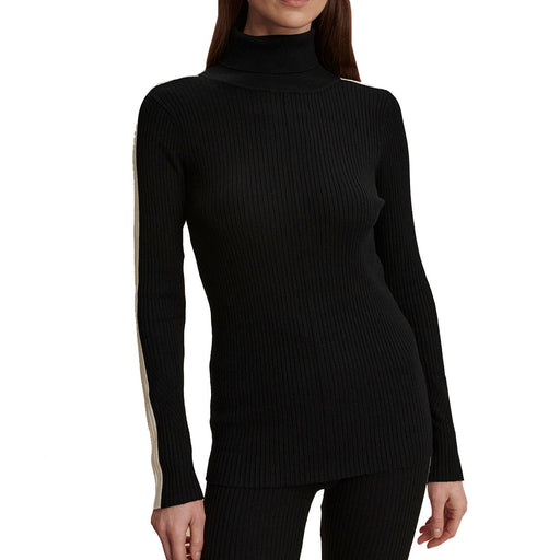 Varley Leopold Roll Neck Womens Long Sleeve Shirt - Black/M