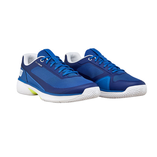 Wilson Rush Lite 5 Mens Tennis Shoes - Wht/Deja Vu Blu/D Medium/14.0