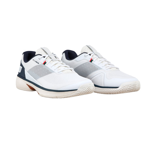 Wilson Rush Lite 5 Mens Tennis Shoes - Wt/Nvy Blz/Tofu/D Medium/14.0