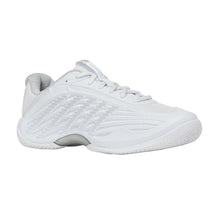 Load image into Gallery viewer, K-Swiss Hypercourt Express 3 Womens Tennis Shoes - Wt/Dawn Bl/Slvr/D Wide/10.0
 - 3