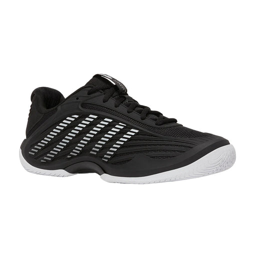 K-Swiss Hypercourt Express 3 Mens Tennis Shoes - Black/White/2E WIDE/12.0
