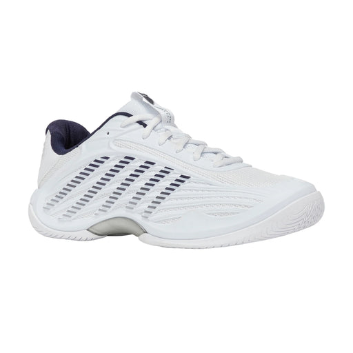 K-Swiss Hypercourt Express 3 Mens Tennis Shoes - Wt/Peacoat/Slvr/2E WIDE/12.0