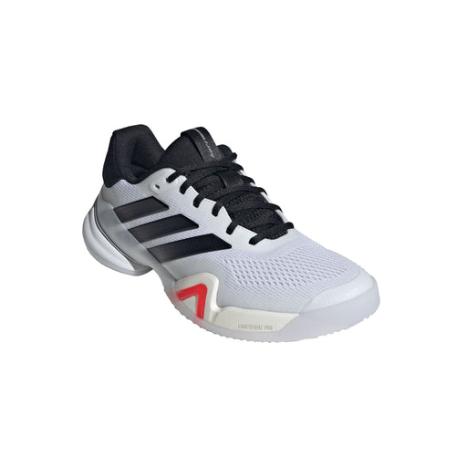 Adidas Barricade 14 Mens Tennis Shoes - White/Black/Red/D Medium/13.0