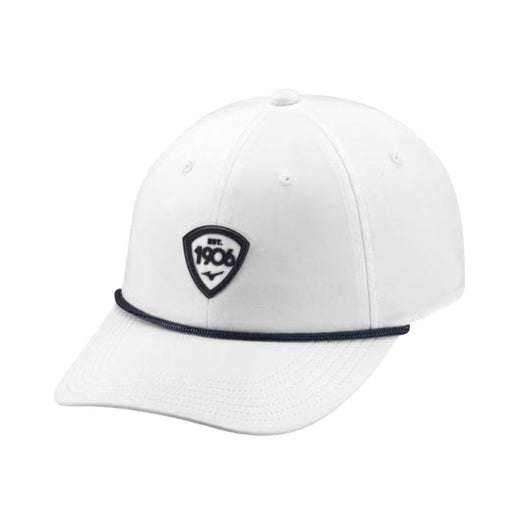 Mizuno Heritage 1906 Crest Hat - White/Navy/One Size