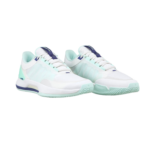 Wilson Intrigue Tour Womens Tennis Shoes 26 - Wht/Bay/Skip Bl/B Medium/11.0