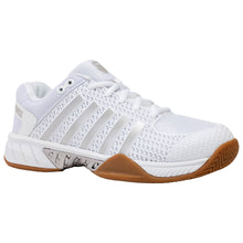 Load image into Gallery viewer, K-Swiss Express Light Indoor Womens Tennis Shoe - White/Rose Gold/B Medium/10.0
 - 1