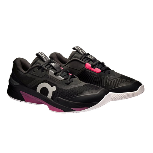 On The Roger Pro Fire Mens Tennis Shoe - Black/Pink/D Medium/12.0