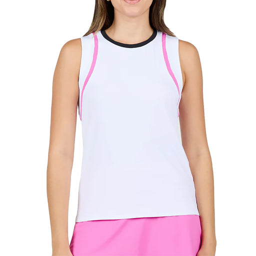 Sofibella Style Icons 24 Inch Womens Tennis Tank - Super Pink/XL
