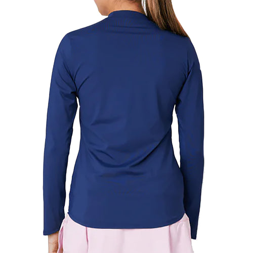 Sofibella UV Staples Sun Protection Womens Long Sleeve Tennis Shirt - 2