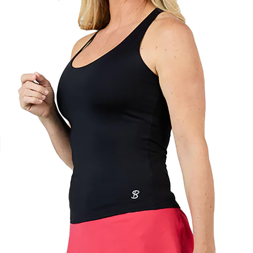 Sofibella Staples Racerback Women Tennis Tank