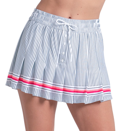 Lucky In Love HW Glow Stripe Womens Tennis Skirt - Multi/L