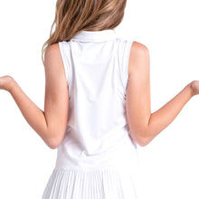 Load image into Gallery viewer, Lucky in Love Match Pleated Girls Polo Dress
 - 2