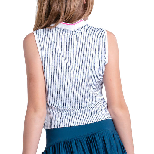 Lucky In Love Glow Point Girl Sleeveless Polo
