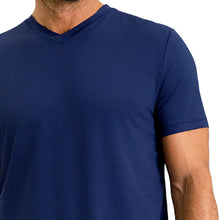 Load image into Gallery viewer, Ibkul Solid Short Sleeve V Neck Mens Tennis Shirt
 - 12