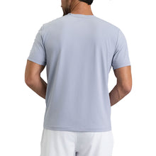 Load image into Gallery viewer, Ibkul Solid Short Sleeve V Neck Mens Tennis Shirt
 - 5