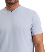 Load image into Gallery viewer, Ibkul Solid Short Sleeve V Neck Mens Tennis Shirt
 - 6