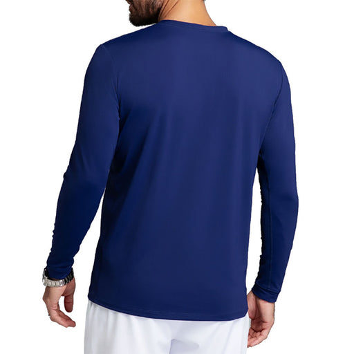 Ibkul Long Sleeve Crewneck Mens Tennis T-Shirt