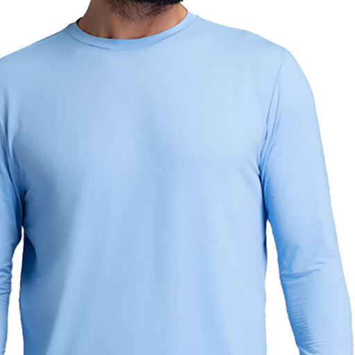 Ibkul Long Sleeve Crewneck Mens Tennis T-Shirt