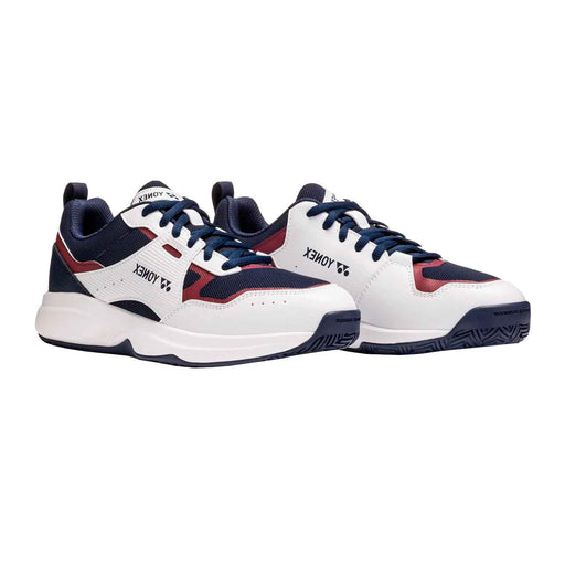 Yonex Pro-Move Junior Tennis Shoes - White/Navy/Red/M/7.0