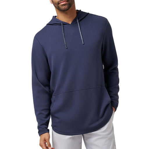 TravisMathew Fibercloud Mens Hoodie Jacket - Total Eclipse/XL