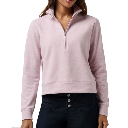 TravisMathew Cloud Half Zip 2.0 Womens Pullover