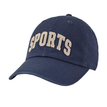 Load image into Gallery viewer, Life Is Good Arched Sports Unisex Chill Cap - Darkest Blue/One Size
 - 1