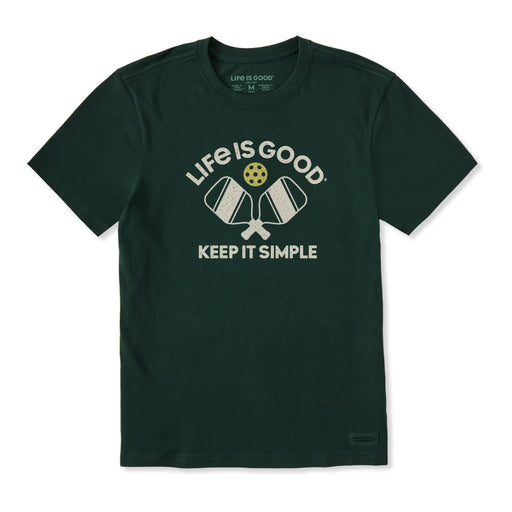 Life Is Good Keep it Simple PB SS Mens T-Shirt - Treeline Green/XXL