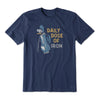 Life Is Good Daily Dose of Iron Clubs Shortsleeve Crusher Mens T-Shirt