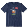 Life Is Good 19th Holes Cocktail Shortsleeve Mens T-Shirt