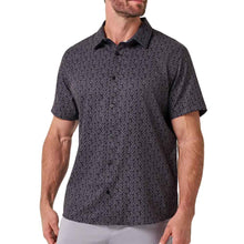 Load image into Gallery viewer, TravisMathew Techwoven Sunlight Mens Shirt - Black/XL
 - 3