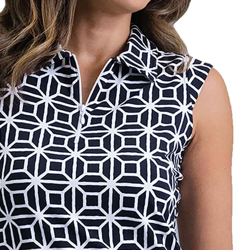 Ibkul Carolyn Sleeveless Womens Polo