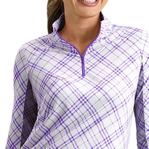 Ibkul Tony Long Sleeve Mock Womens QZ