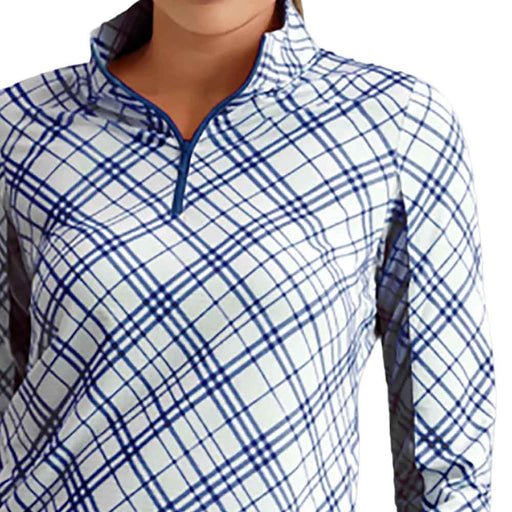 Ibkul Tony Long Sleeve Mock Womens QZ